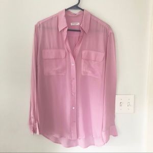 Equipment silk blouse